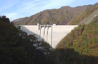 長井ダム本体建設工事